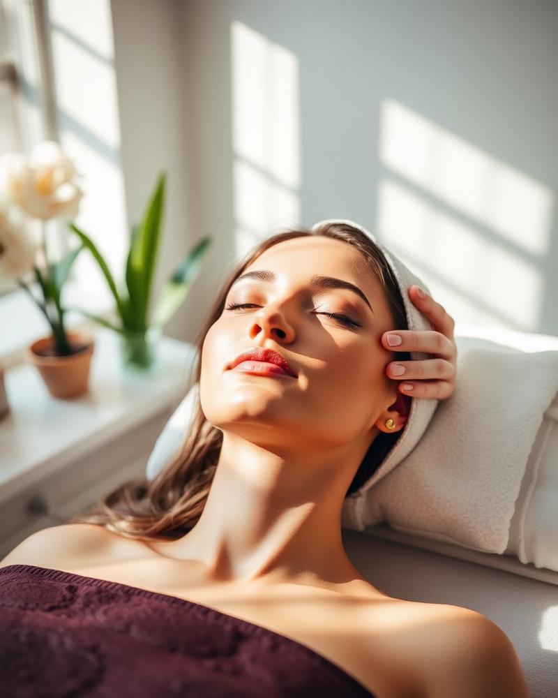 Tratamento de estética facial